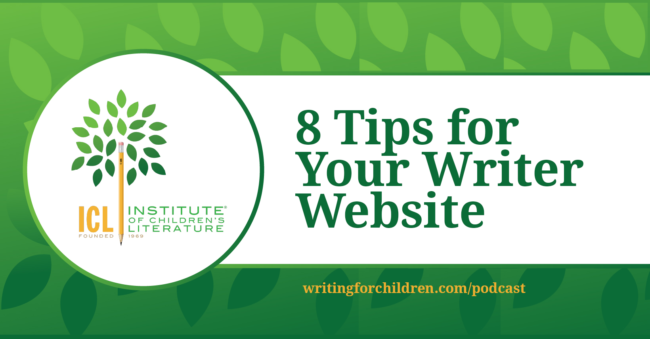 8 Tips for your Writer Website Episode 239