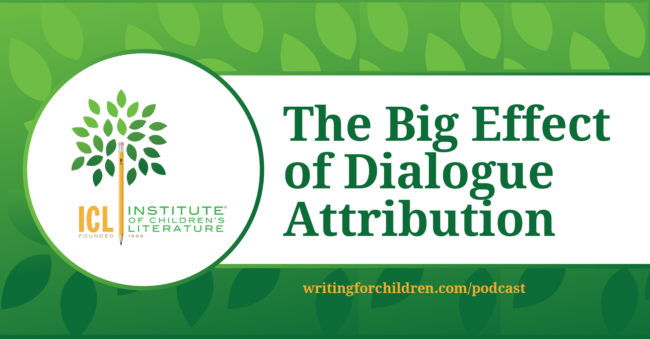 The Big Effect of Dialogue Attribution Episode 183