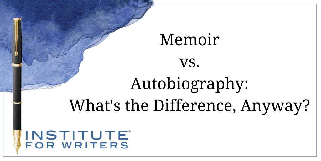 Memoir vs. Autobiography: What's the Difference, Anyway ...