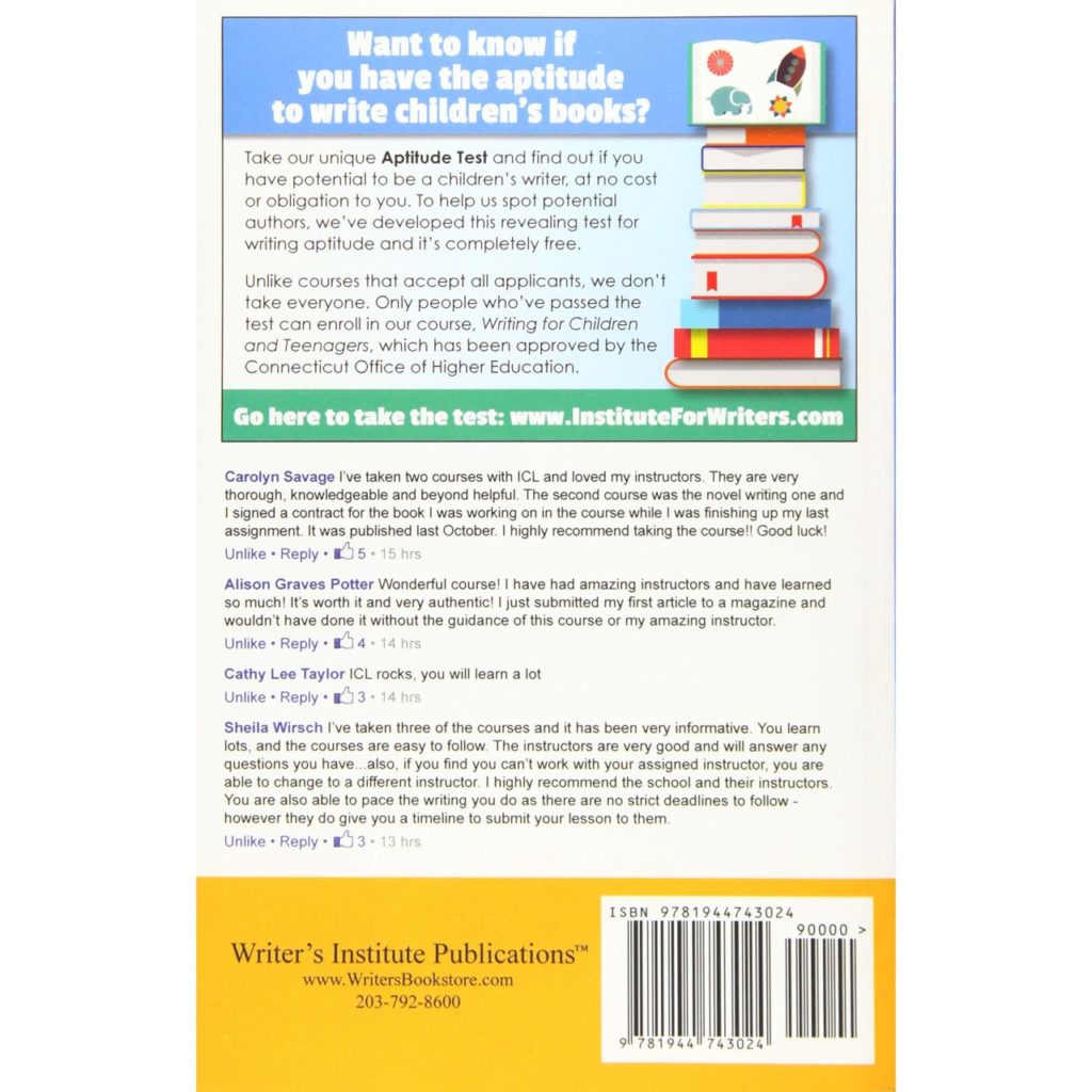 How to Write a Children's Book Institute for Writers