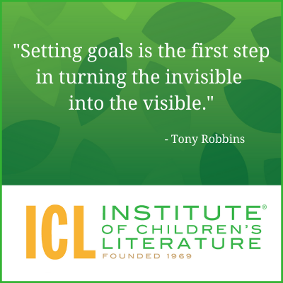 Inspired Goal Setting Tips for Writers Quote