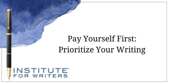 Prioritize Your Writing
