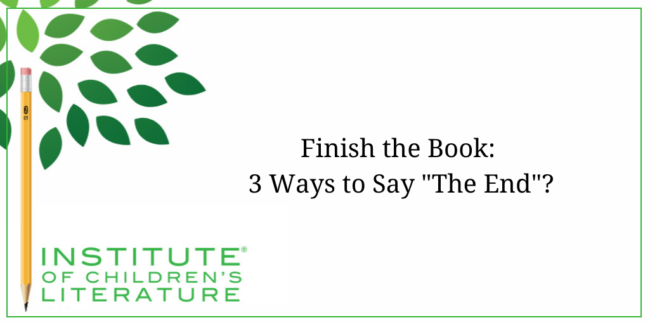 Finish the Book - The End