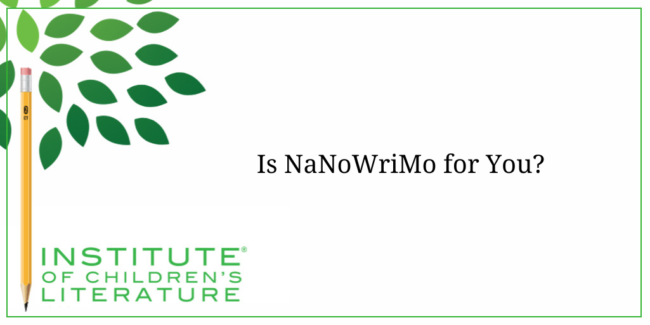 Is NaNoWriMo for You
