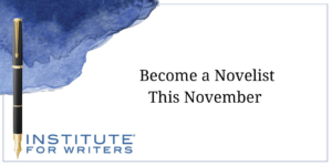 Become a Novelist This November