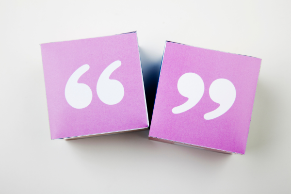 Dialogue The Key to Effective Storytelling - Quotation Marks