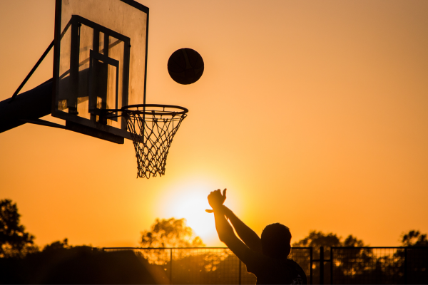 Narrative Nonfiction Tell Us a Story CANVA Basketball