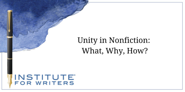 Unity in Nonfiction What, Why, How