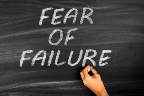 Learning to Write Getting Past the Fear CANVA Fear of Failure