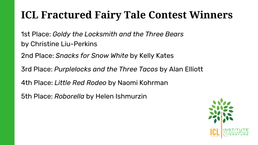 Fractured Fairy Tale Winners