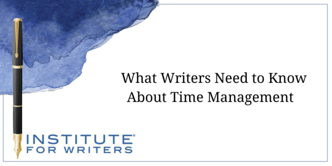 What Writers Need to Know About Time Management