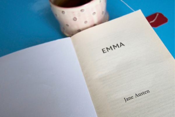 Building Your Reading List as a Writer CANVA Emma by Jane Austen