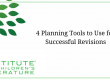 4 Planning Tools to Use for Successful Revisions