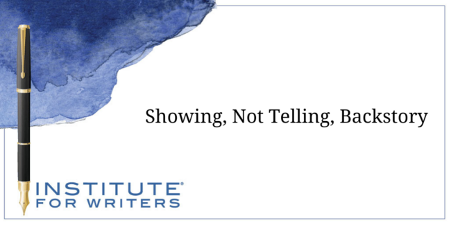 Showing, Not Telling, Backstory