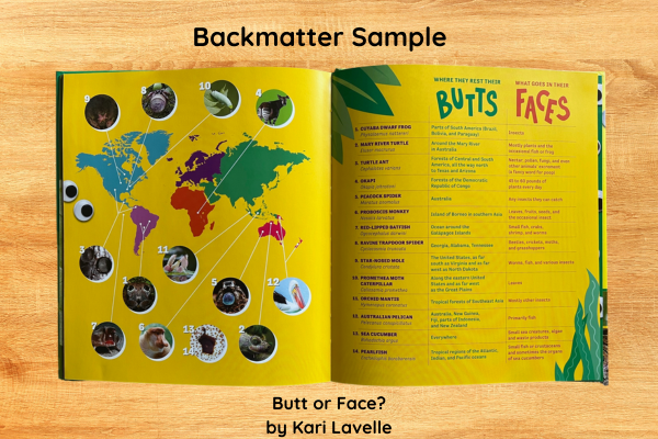 Backmatter Samples 3