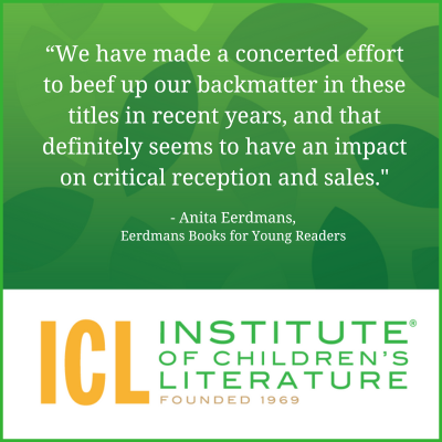 Backmatter When The End Isn't The End ICL Quote