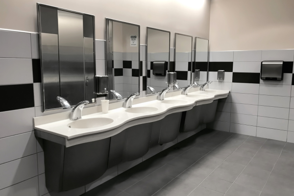4 Ways Setting Acts with and As Character CANVA school restroom