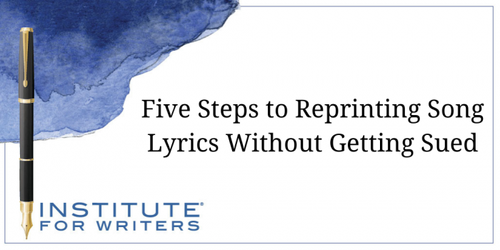 12.17-IFW-Five-Steps-to-Reprinting-Song-Lyrics-Without-Getting-Sued