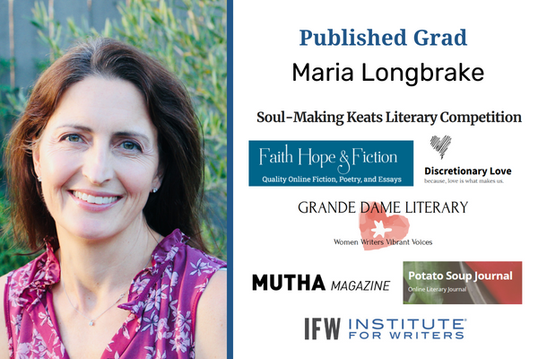 IFW Published Author Maria Longbrake NEW